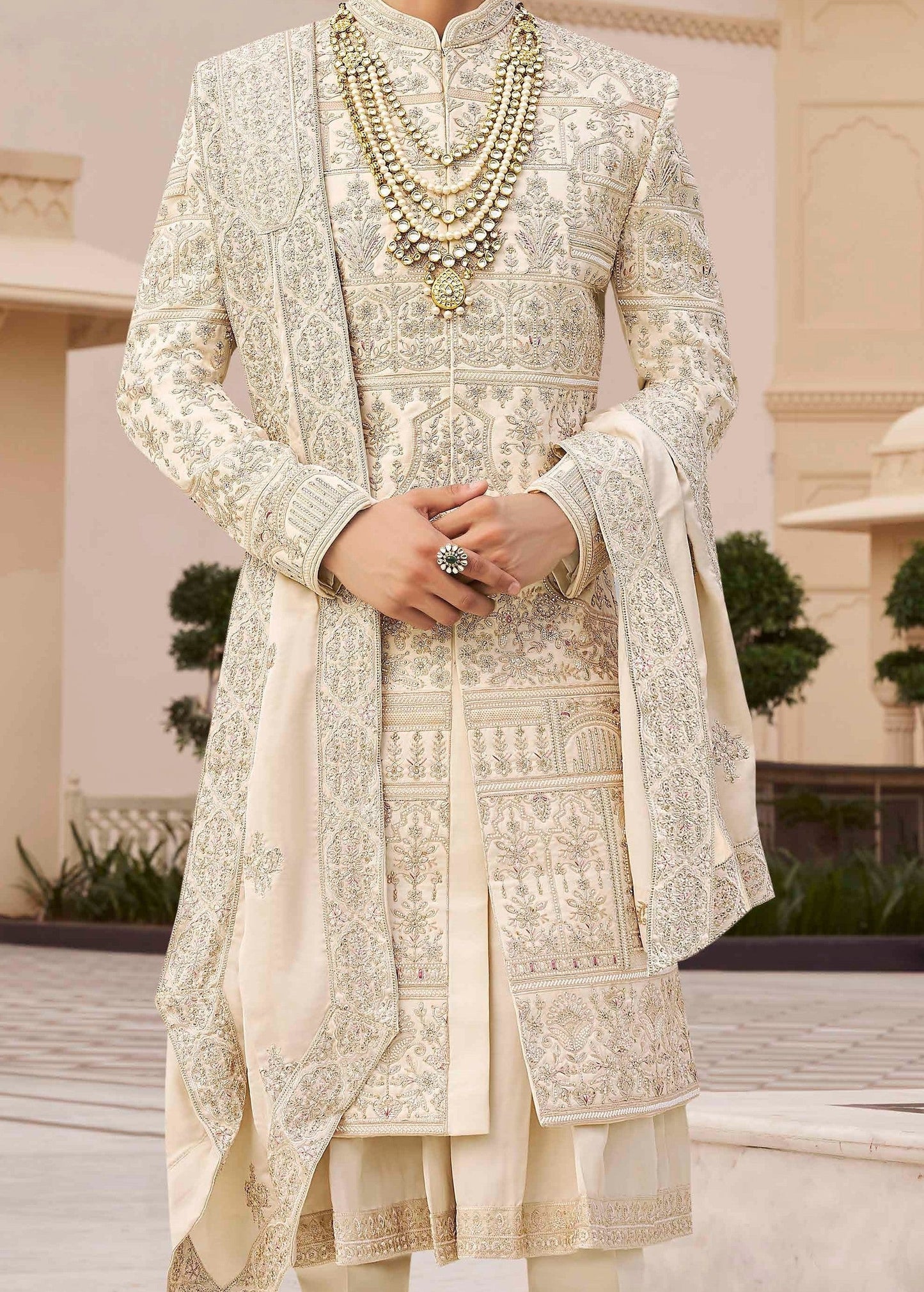 Tusser Sherwani