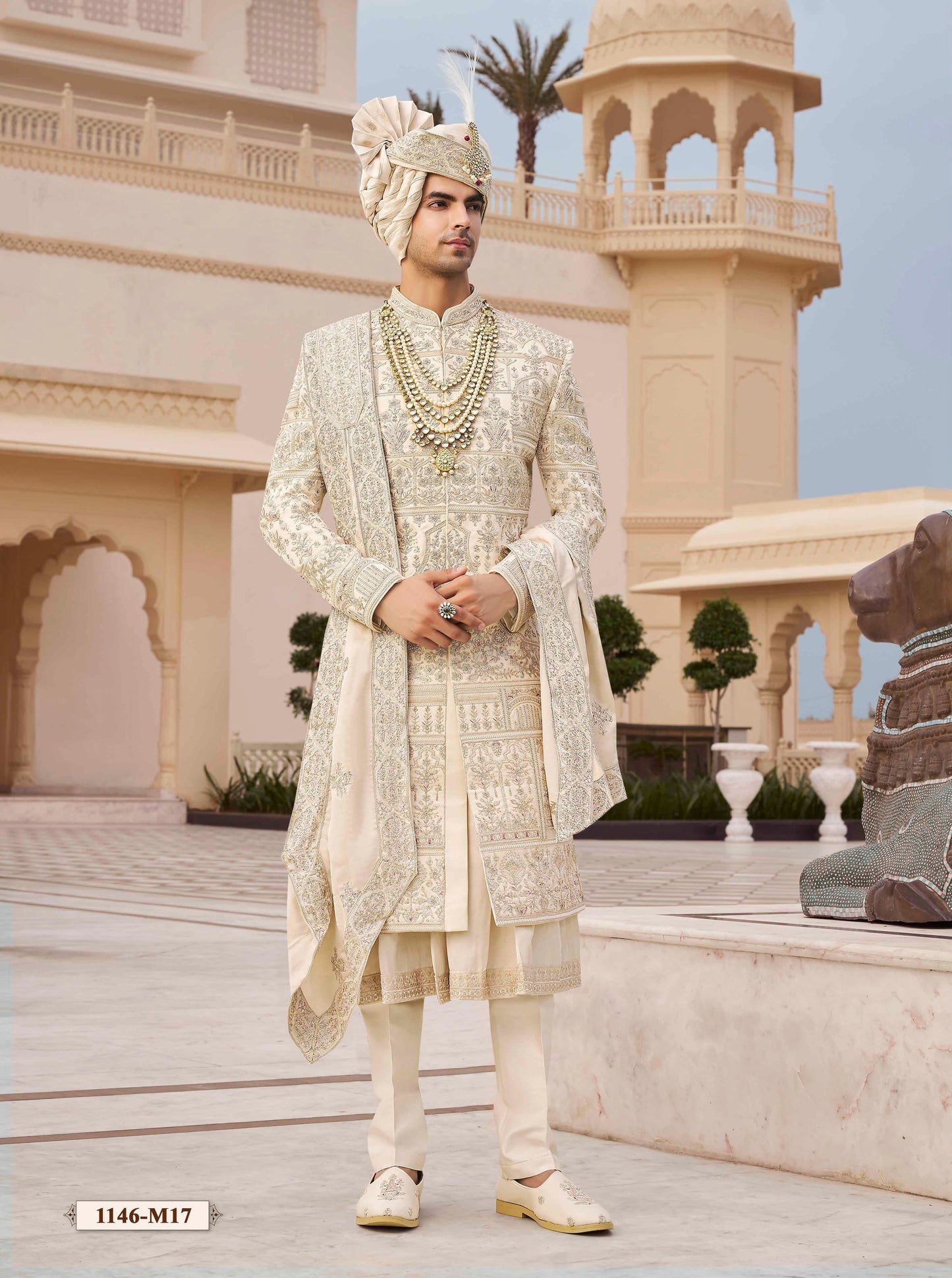 Tusser Sherwani