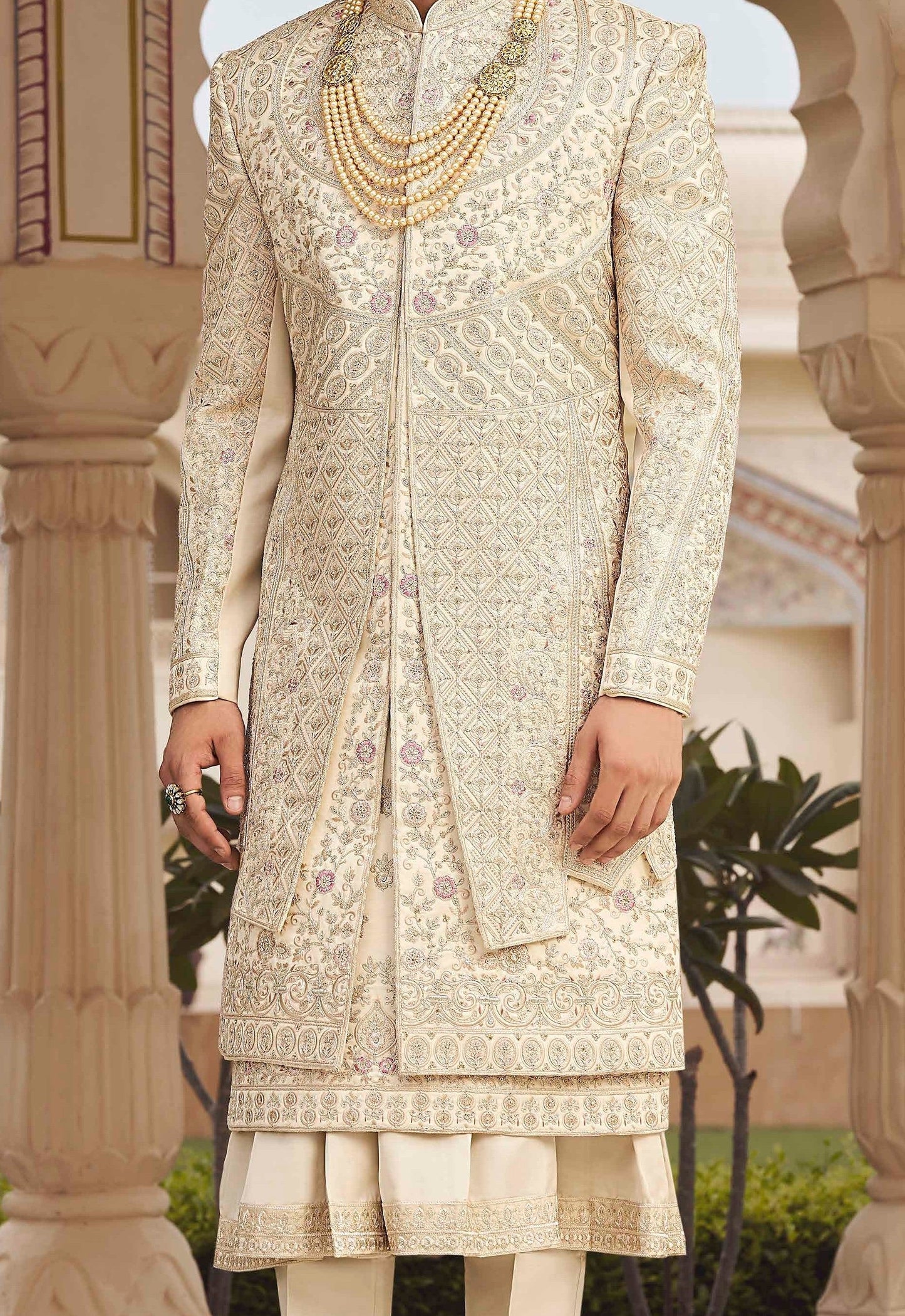 Tusser Sherwani
