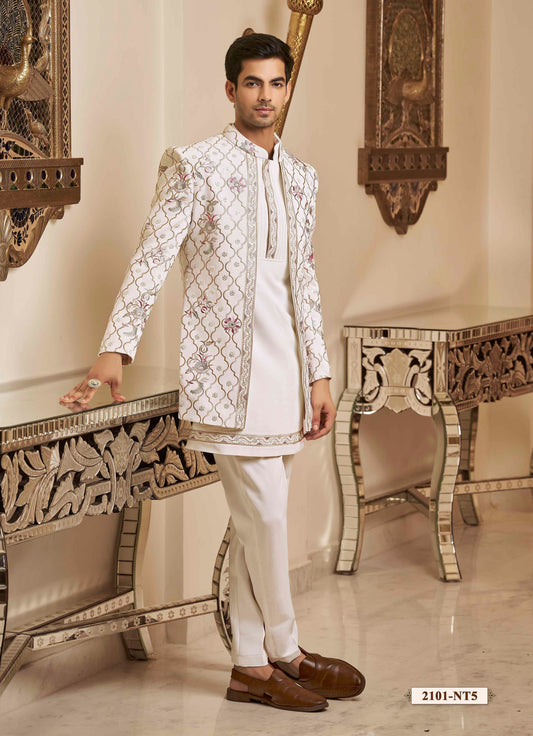 White Indowestern