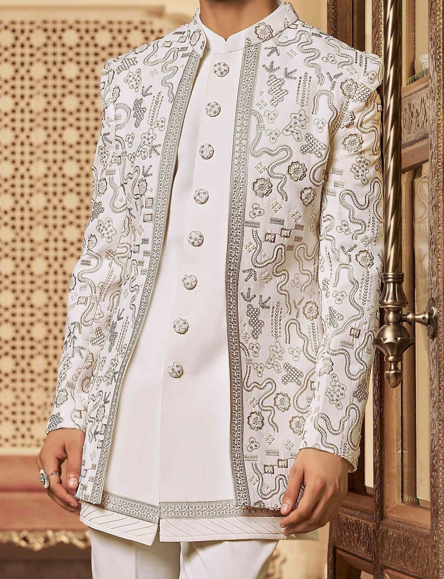 off white Indo westen