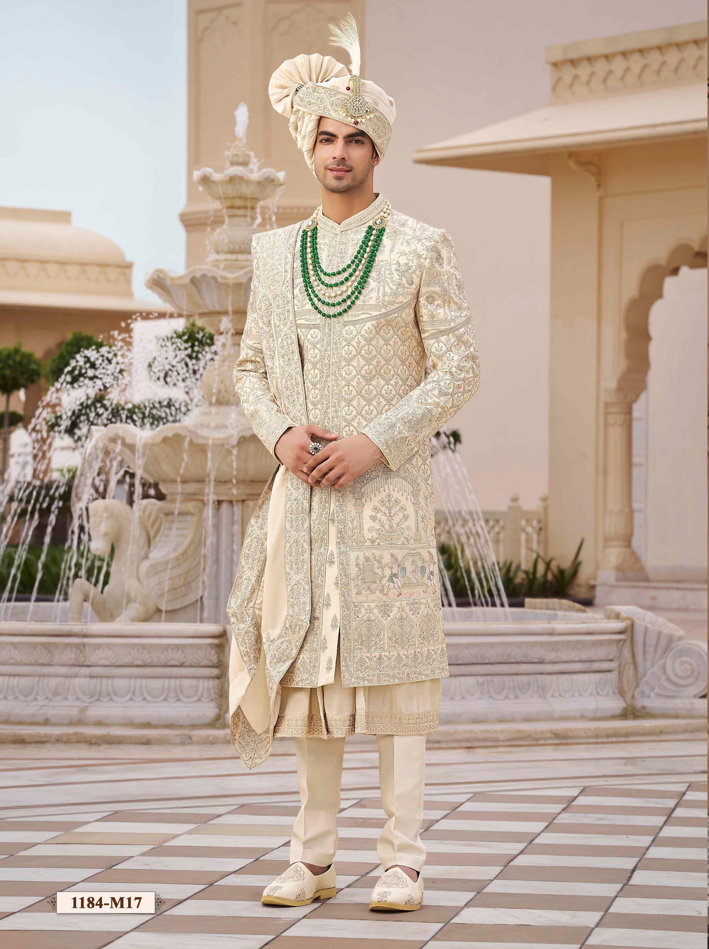 Tusser Sherwani