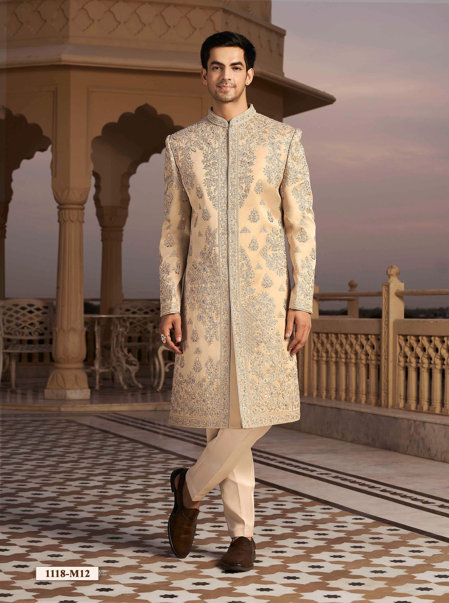 Golden Sherwani