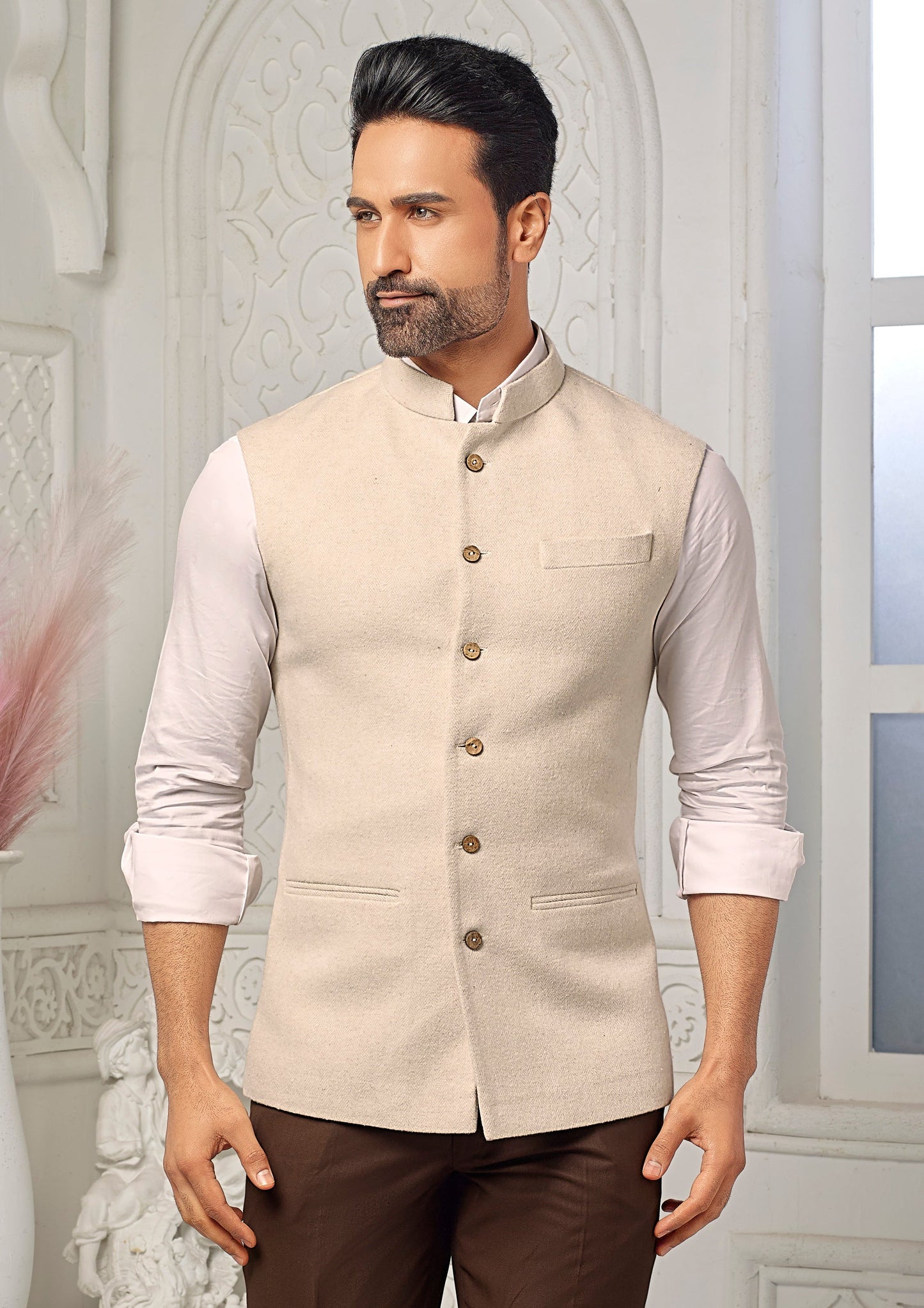 Off white texture Blazer