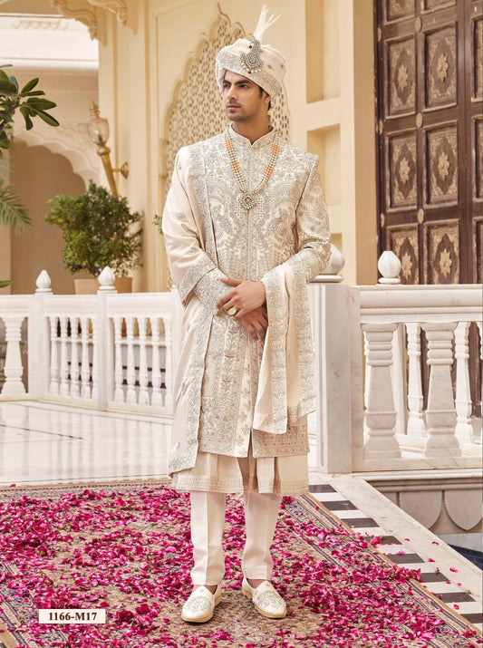 White / Cream Sherwani