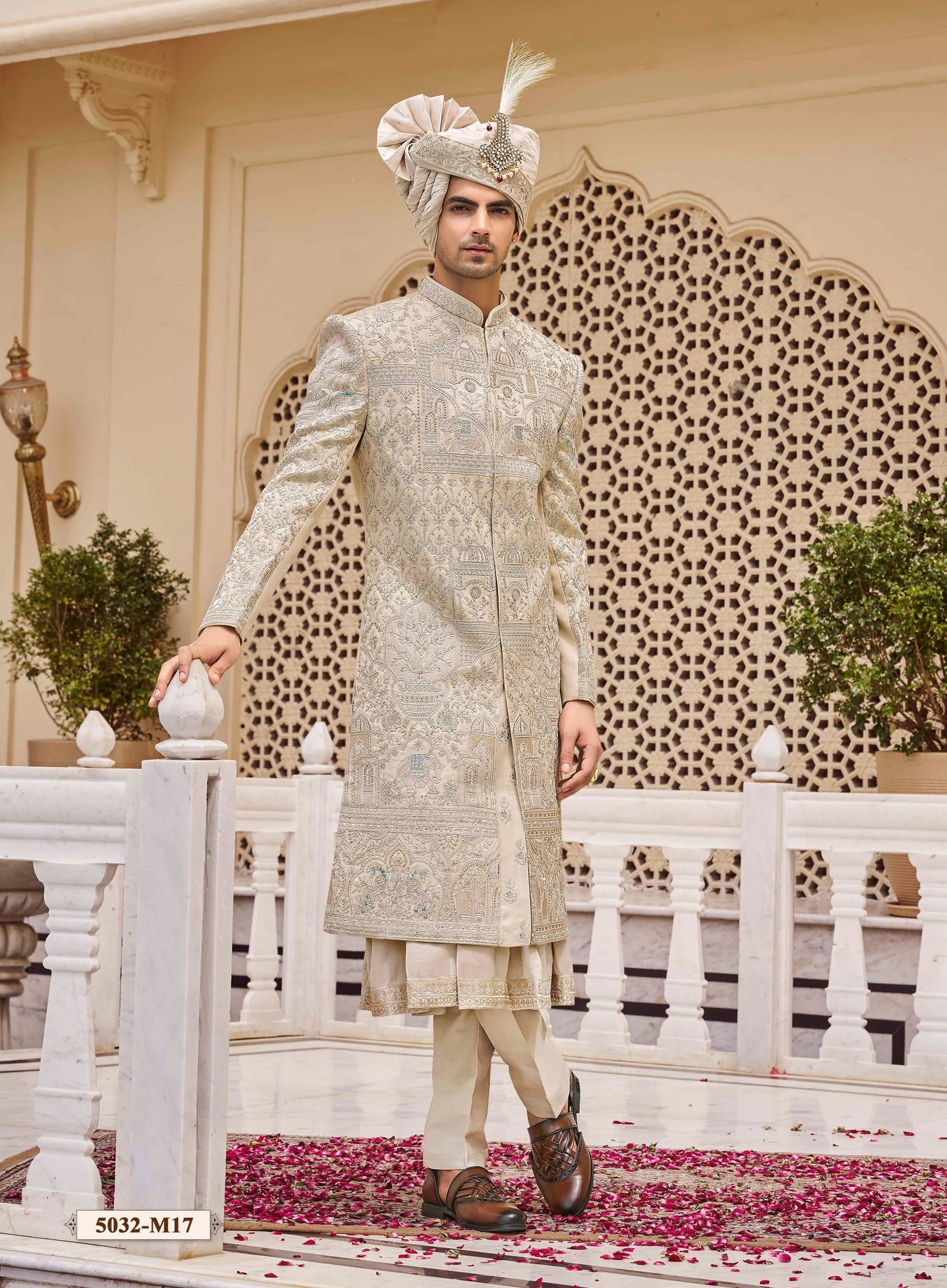 Tusser Sherwani
