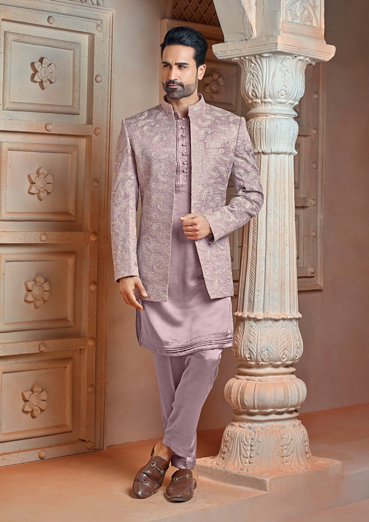 Lilac open Jodhpuri