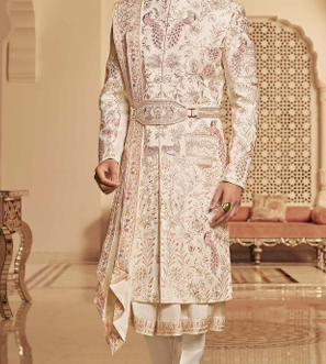 Tusser Sherwani