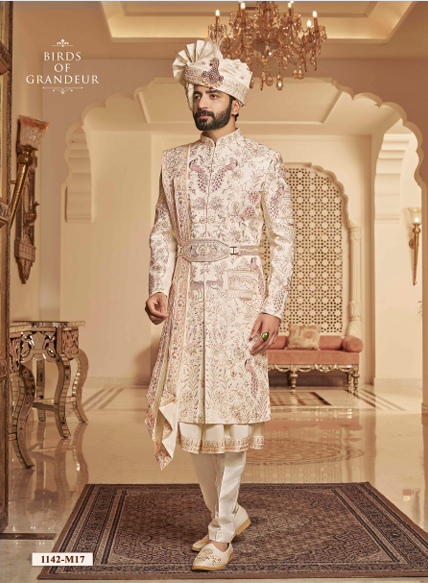 Tusser Sherwani